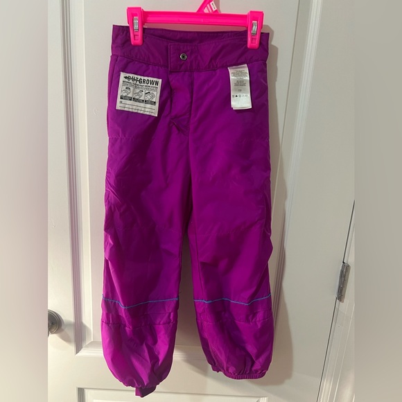 Columbia Kids Fuchsia Snow Pants - Picture 4 of 5